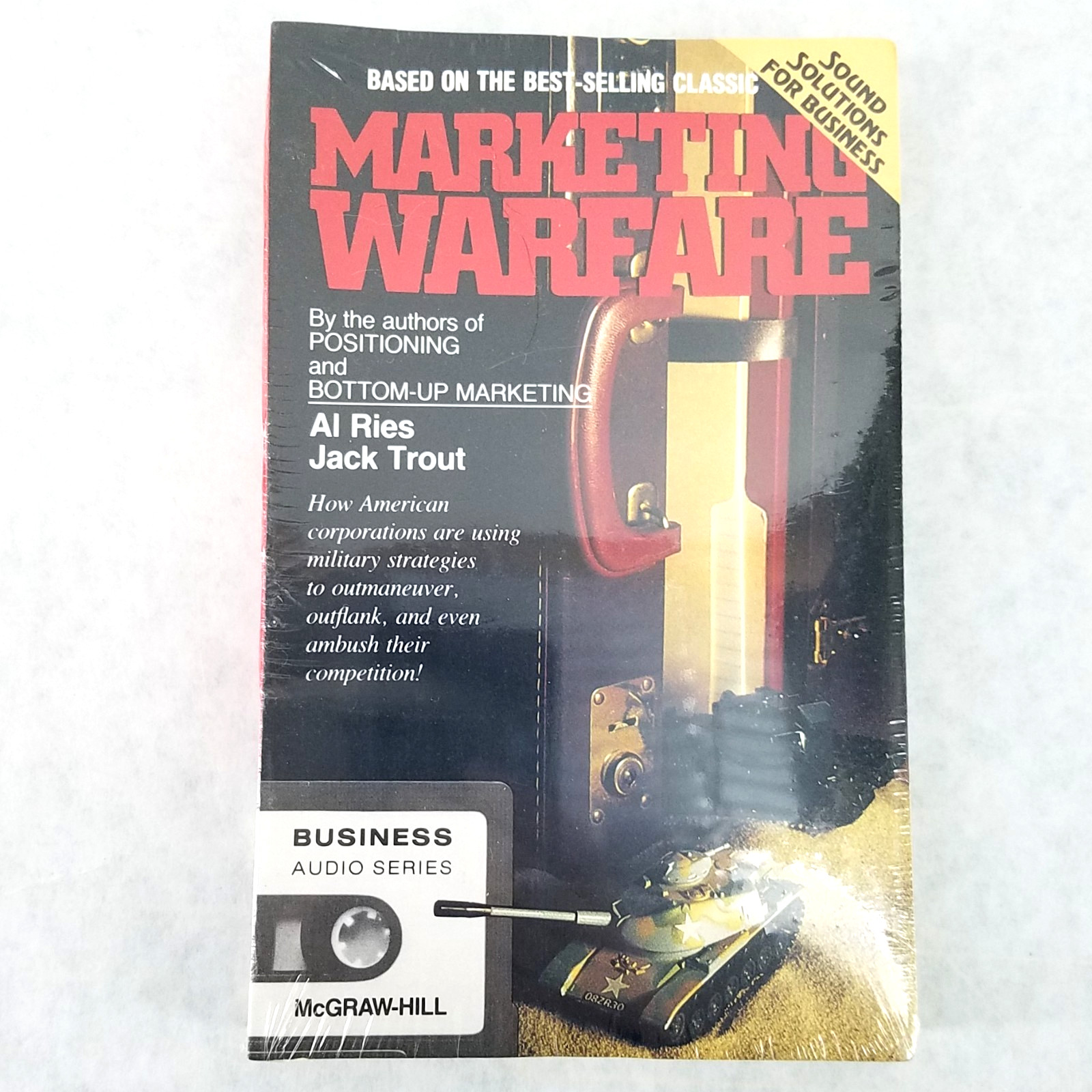 Marketing Warfare by Al Ries & Jack Trout Audio book on Cassette – NEW & SEALED
