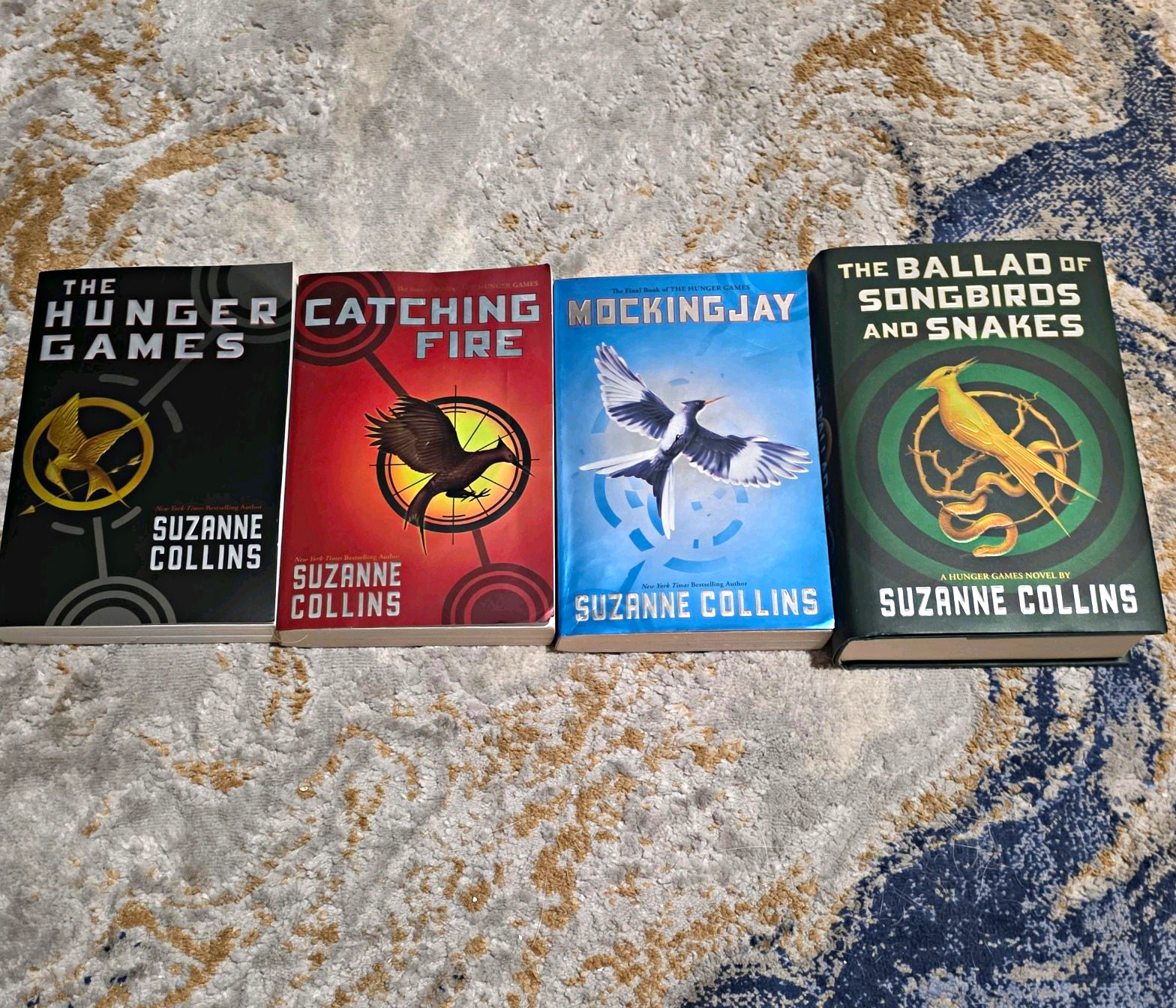 The Hunger Games Series 4-Book Paperback (Besides 4) Set by Suzanne Collins