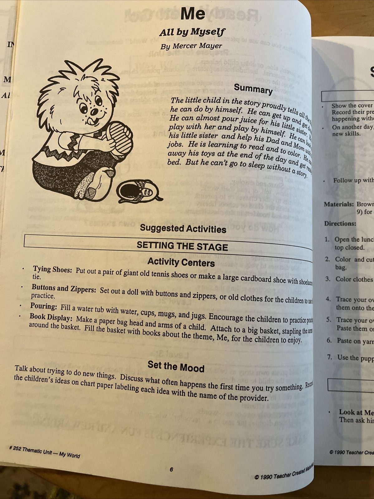 Thematic Units: MY WORLD Thematic Unit by Diane Williams – Early Childhood