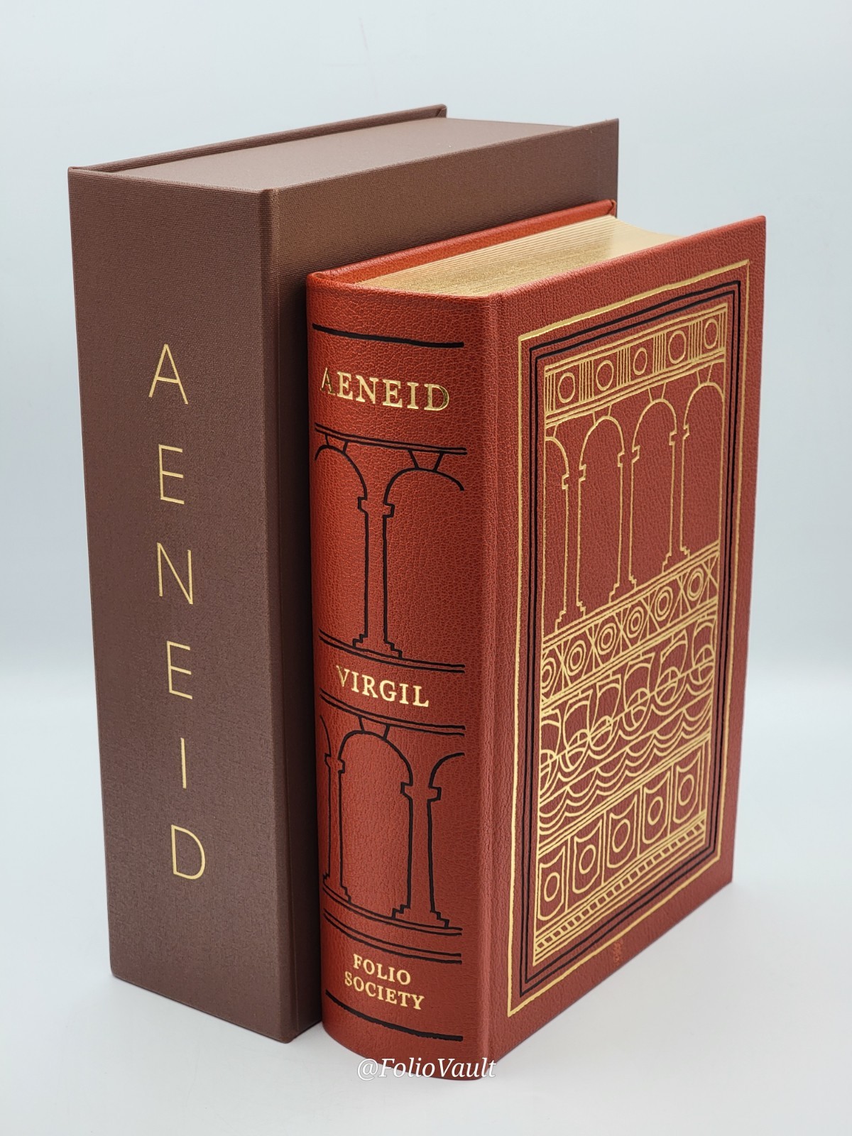 Aeneid by Virgil – Folio Society – Limited edition #1498 – Leather – 2010 – VGC