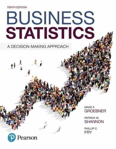 Business Statistics: A – Hardcover, by Groebner David; Shannon – Very Good