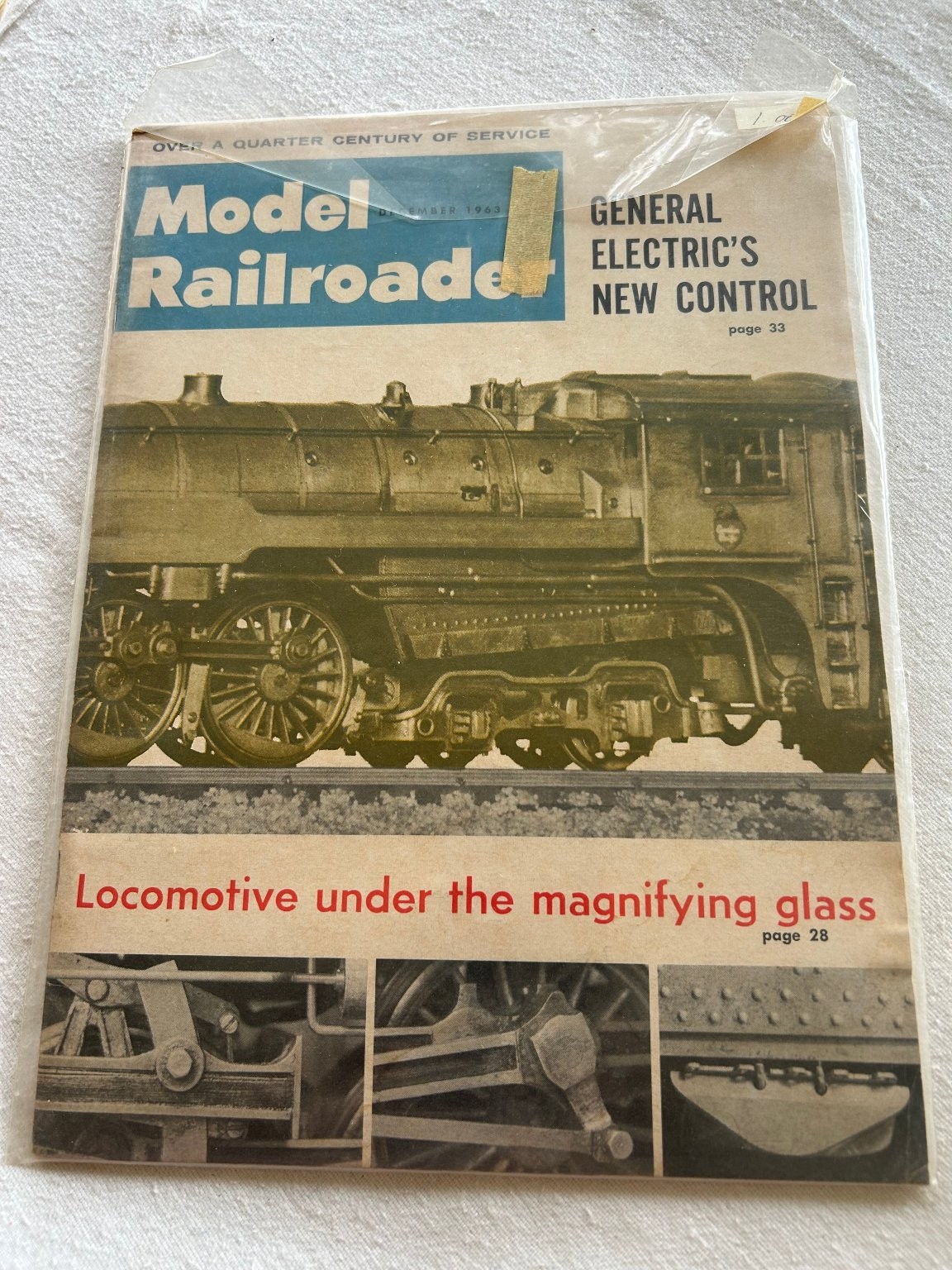 Model Railroader Magazine December 1963 General Electric Control USRA