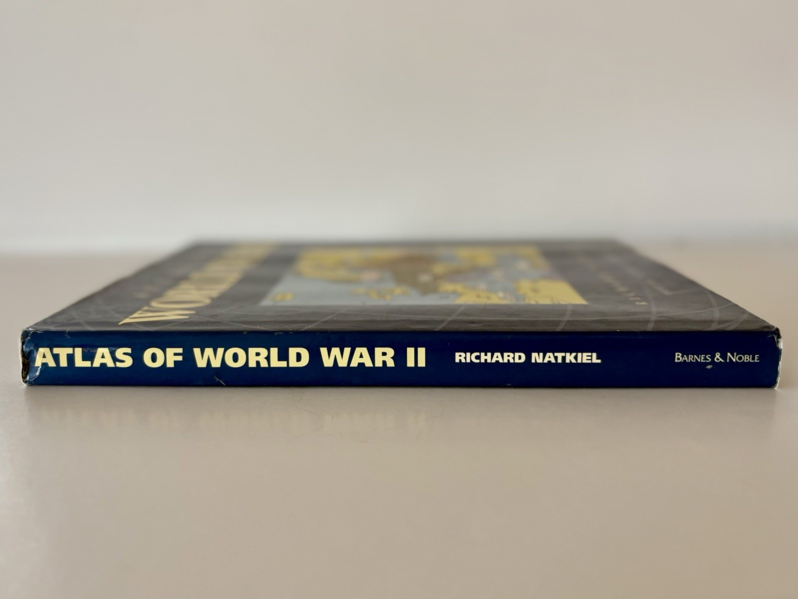 Atlas of World War II Richard Natkiel Hardcover Military History Maps