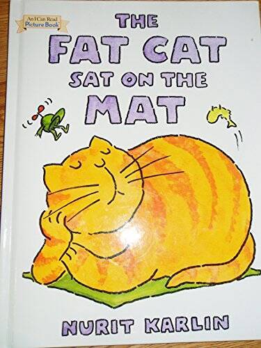 The Fat Cat Sat on the Mat – Hardcover By Nurit Karlin – GOOD
