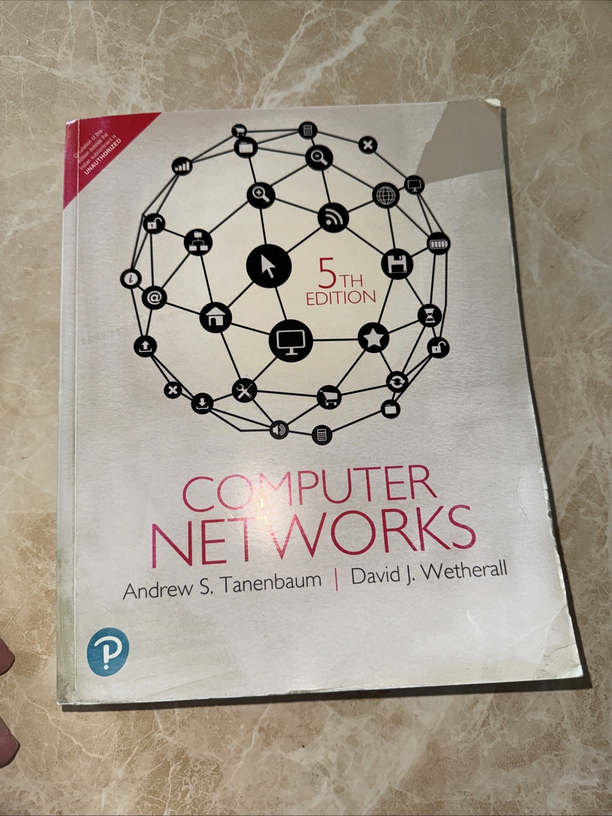 Computer Networks by Andrew S. Tanenbaum David J. Paperback Book