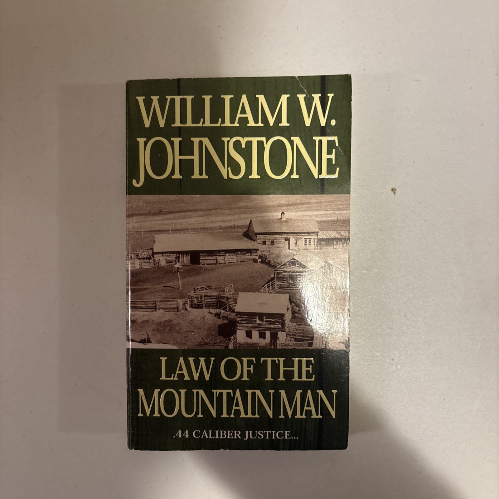 Lot of 8 William W. Johnstone Western Paperbacks – Ex‑Library – Action Series