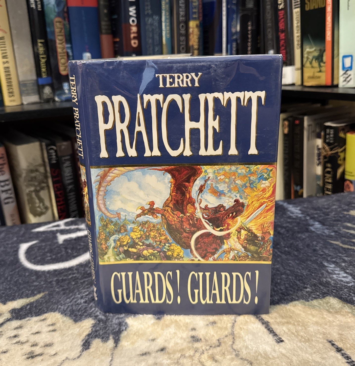 Guards! Guards! by Terry Pratchett (1997, Hardcover) Gollancz Reprint, VG, HCDJ