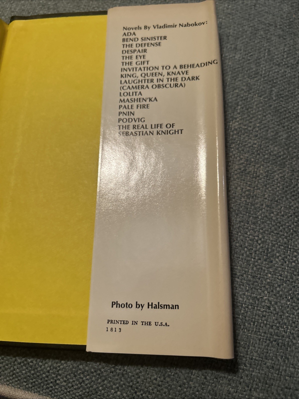 ADA By Vladimir Nabokov 1969 HCDJ Good Condition