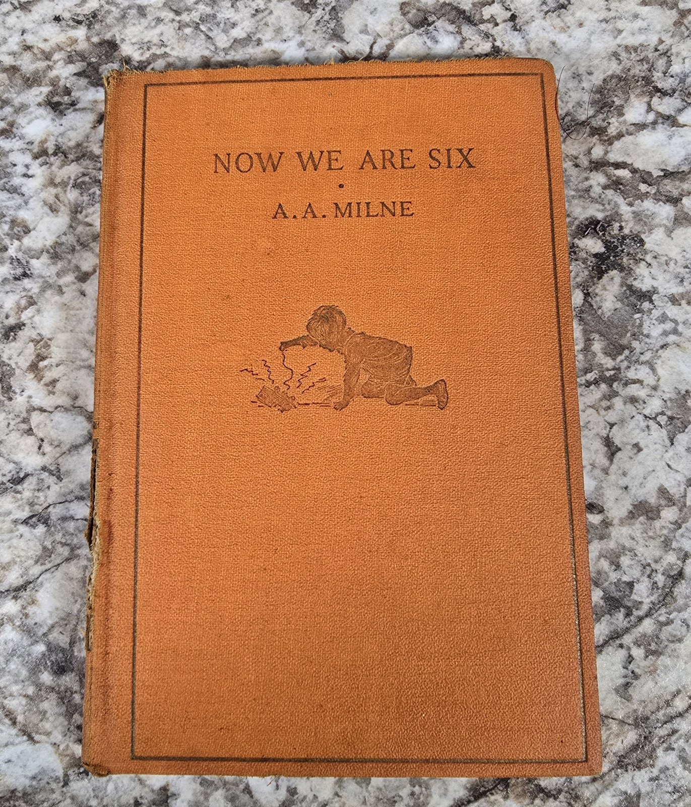 Now We Are Six by A.A. Milne, 1927 E.F. Dutton & Co.. First Edition