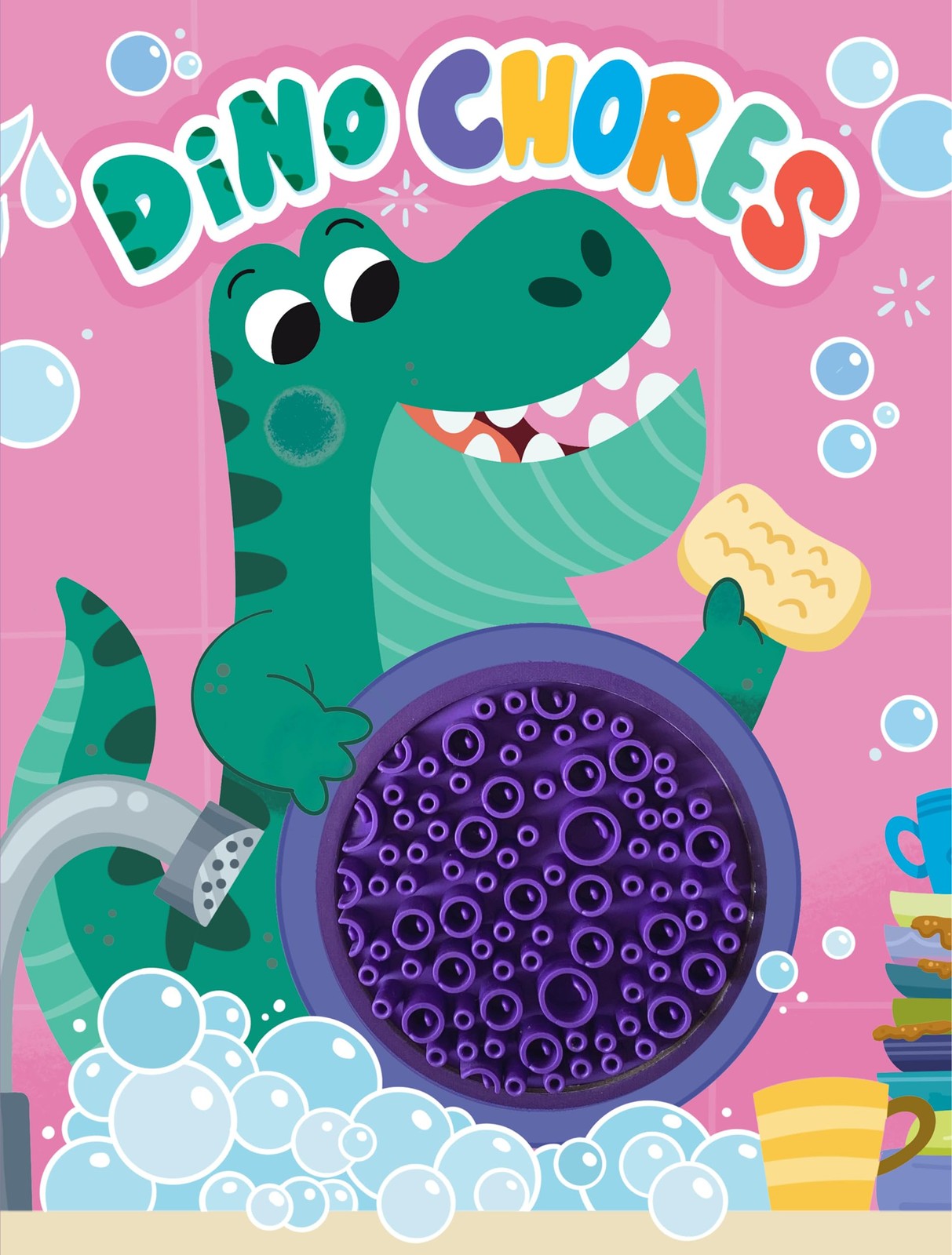 Little Hippo Books Dino Chores Dinosaur Children’s Books Ages 1-3 | Touch an…