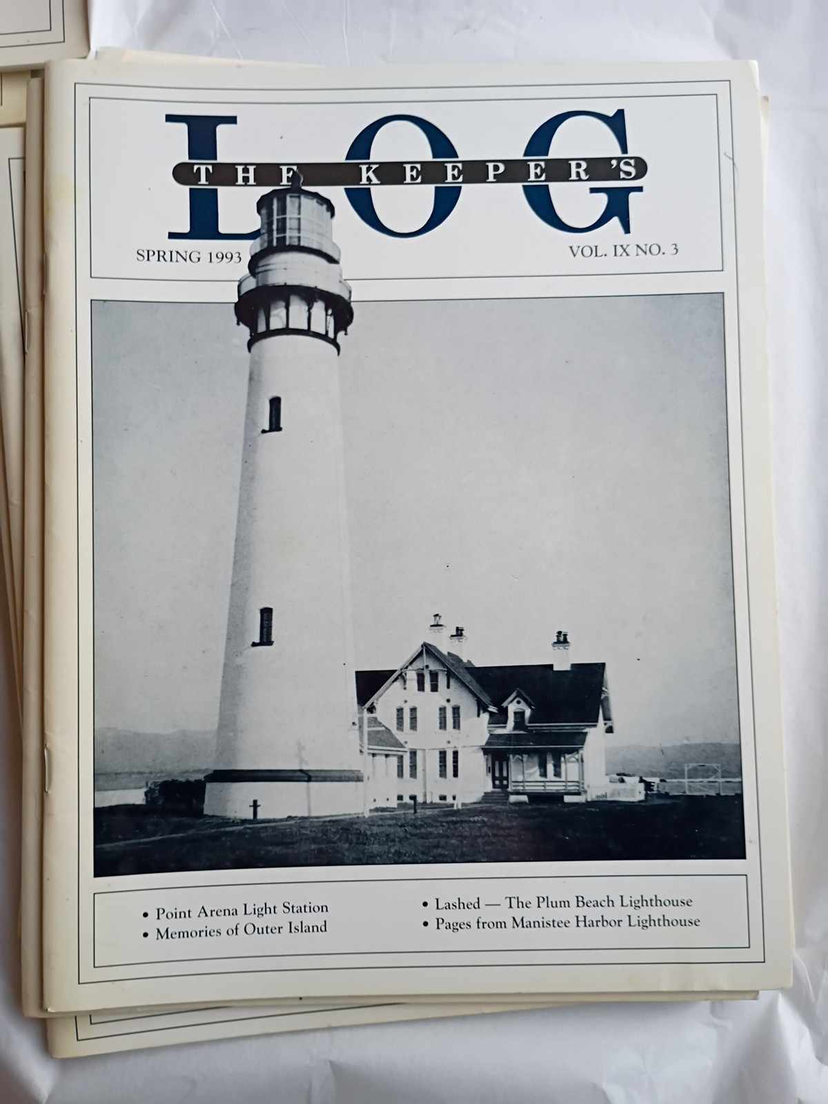 Lot Of 17 The Keepers Log Magazines 1990-1995 Very Good (801)
