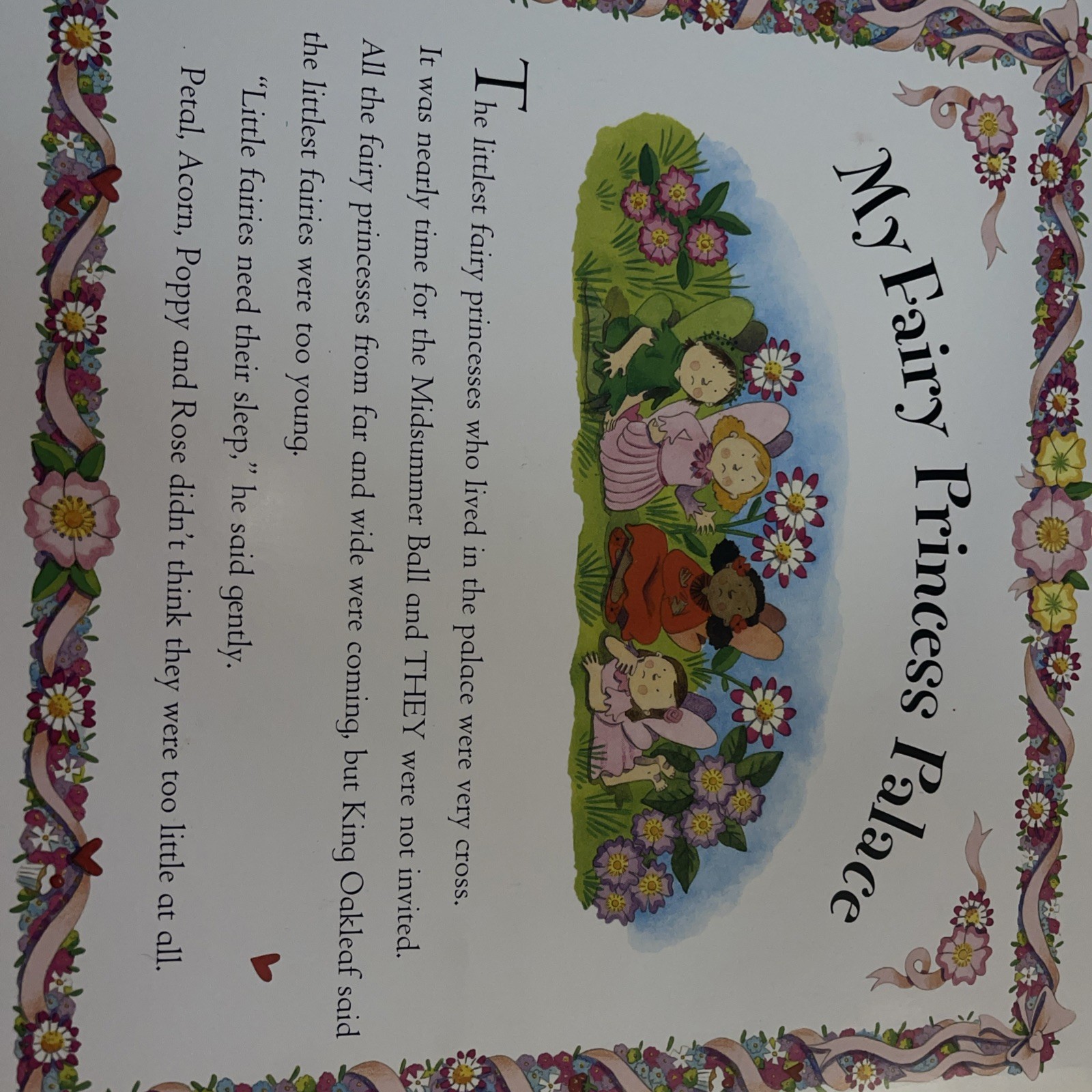2004 My Fairy Princess Palace Magical Pop-Up Book 6 Pop UPS 14 Press Out