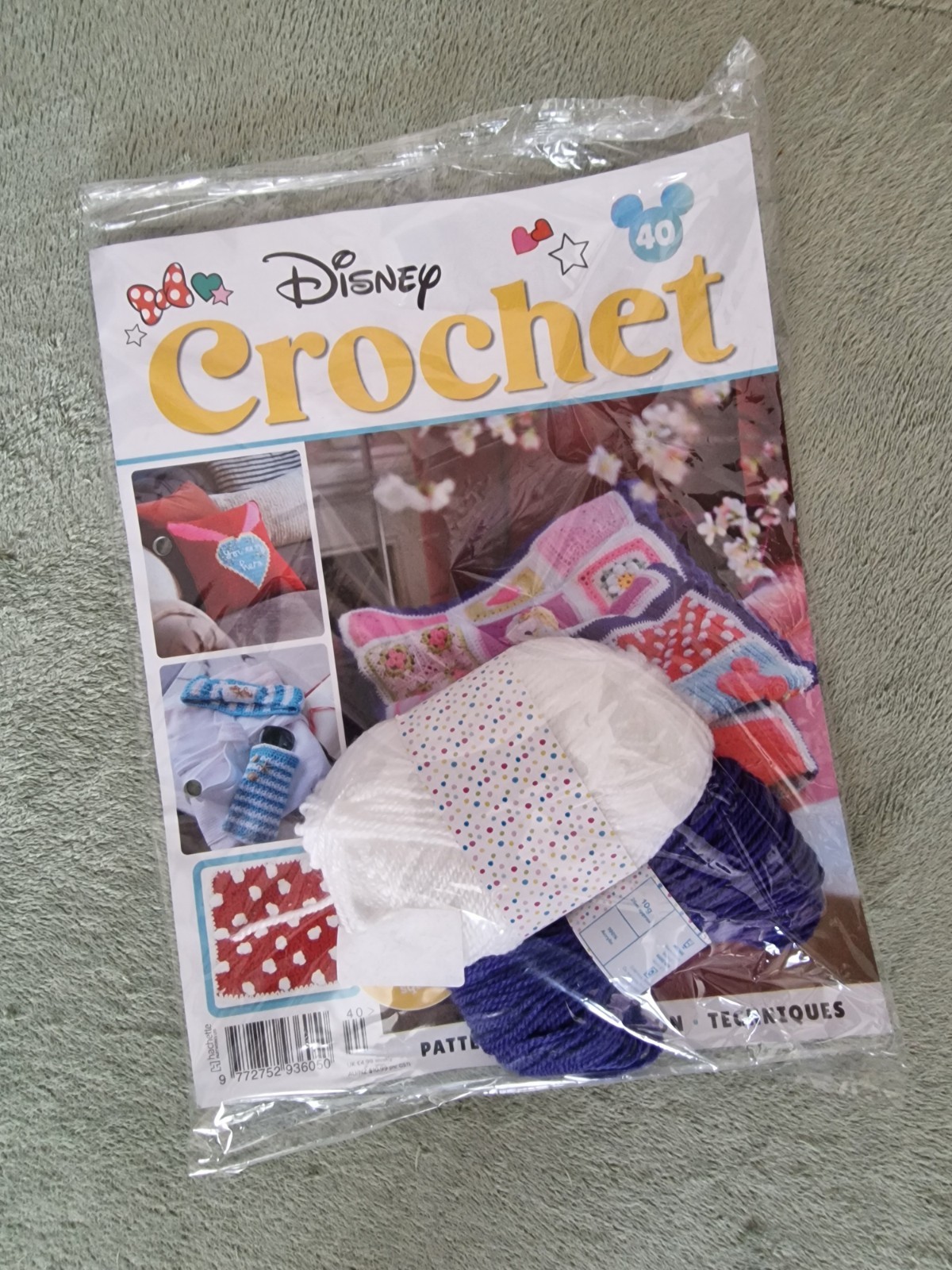 Brand New in Packaging with Wool as shown, Disney Crochet Magazine #40