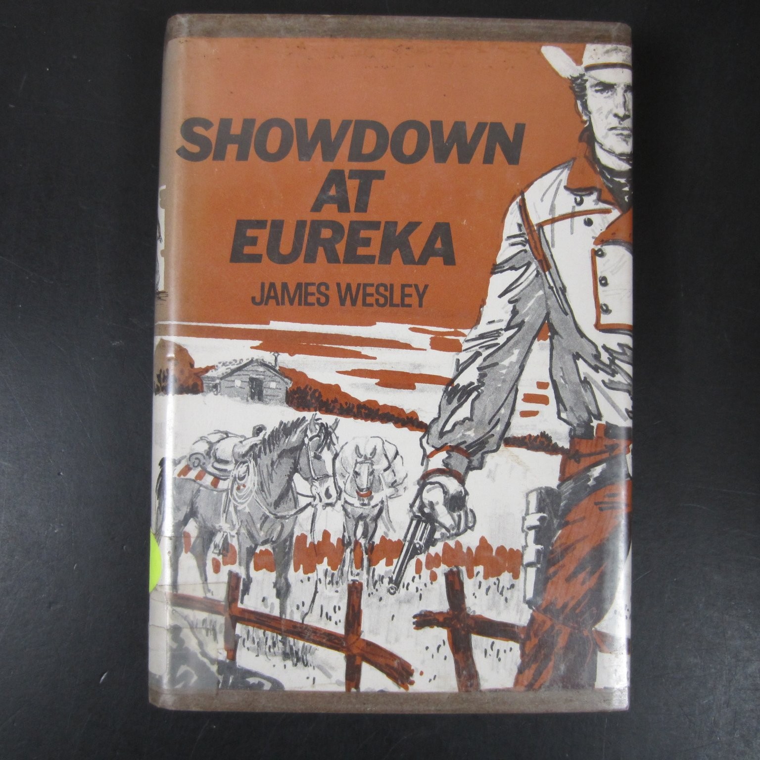 Showdown at Eureka James Wesley 1978 First Edition Western Fiction Avalon Books