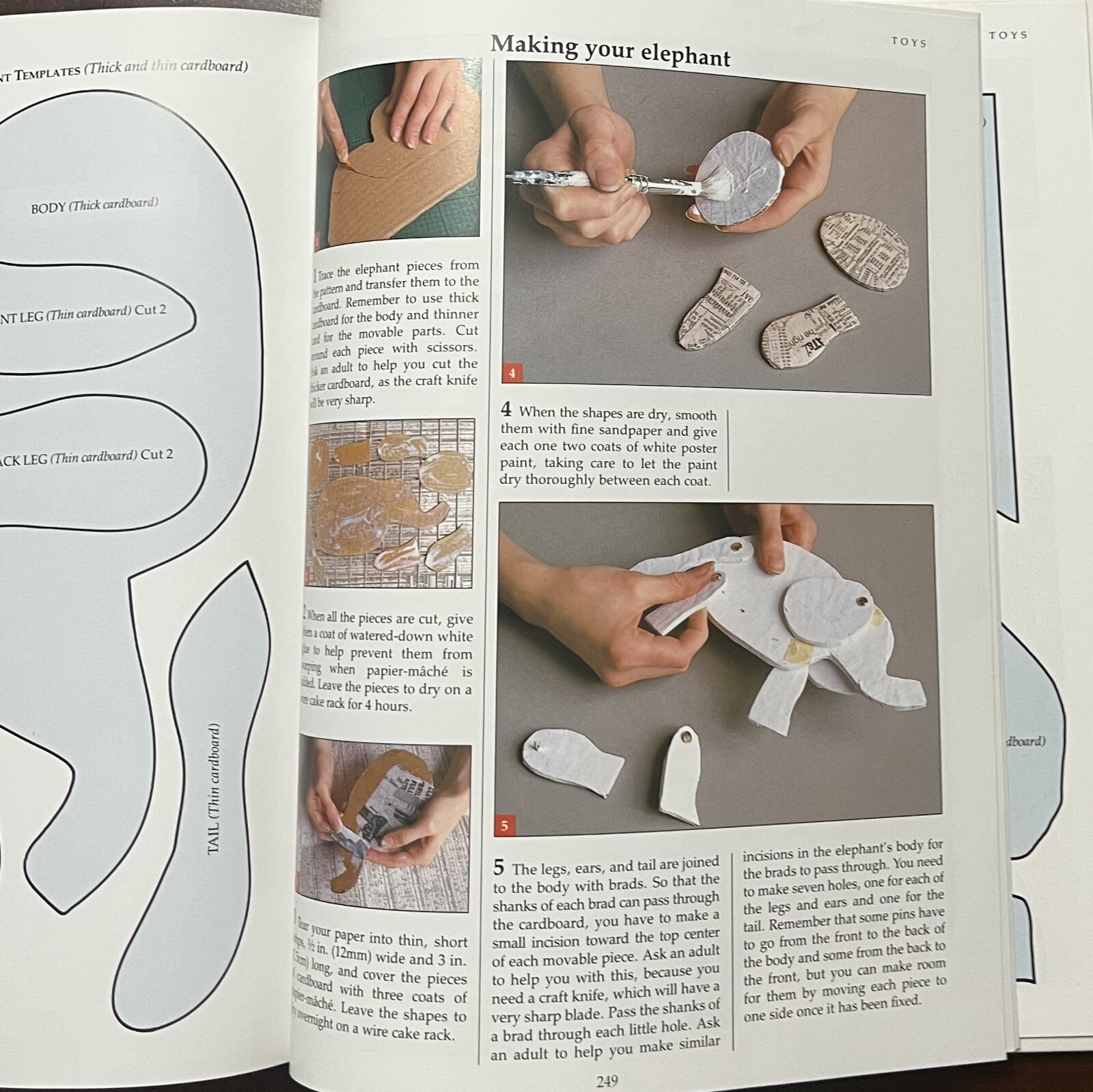ART FOR CHILDREN: A STEP-BY-STEP GUIDE FOR THE YOUNG, Large Hardcover 270 pages