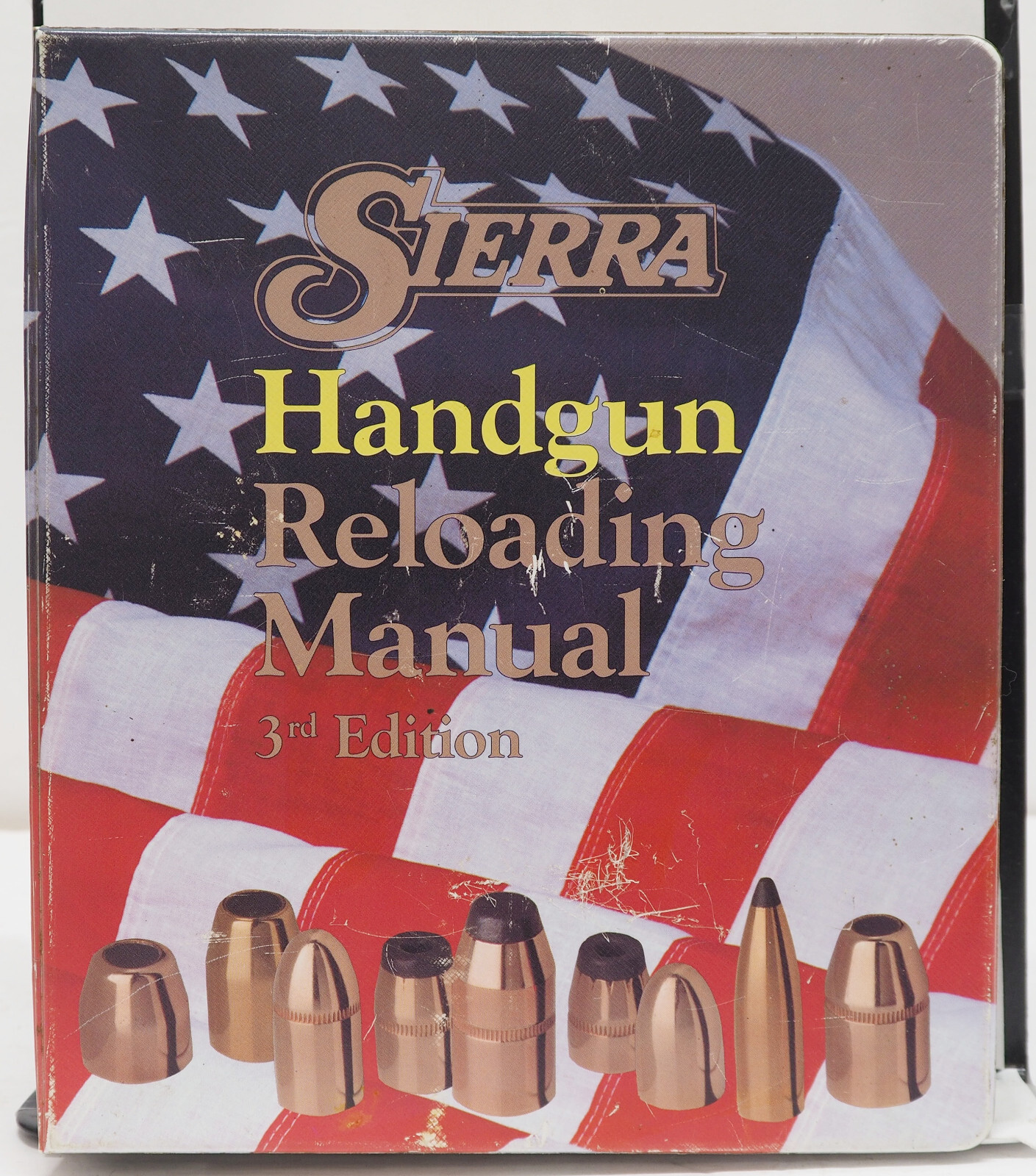 Sierra Handgun Reloading Manual 3rd Edition Book Binder – 1989, 704 pages
