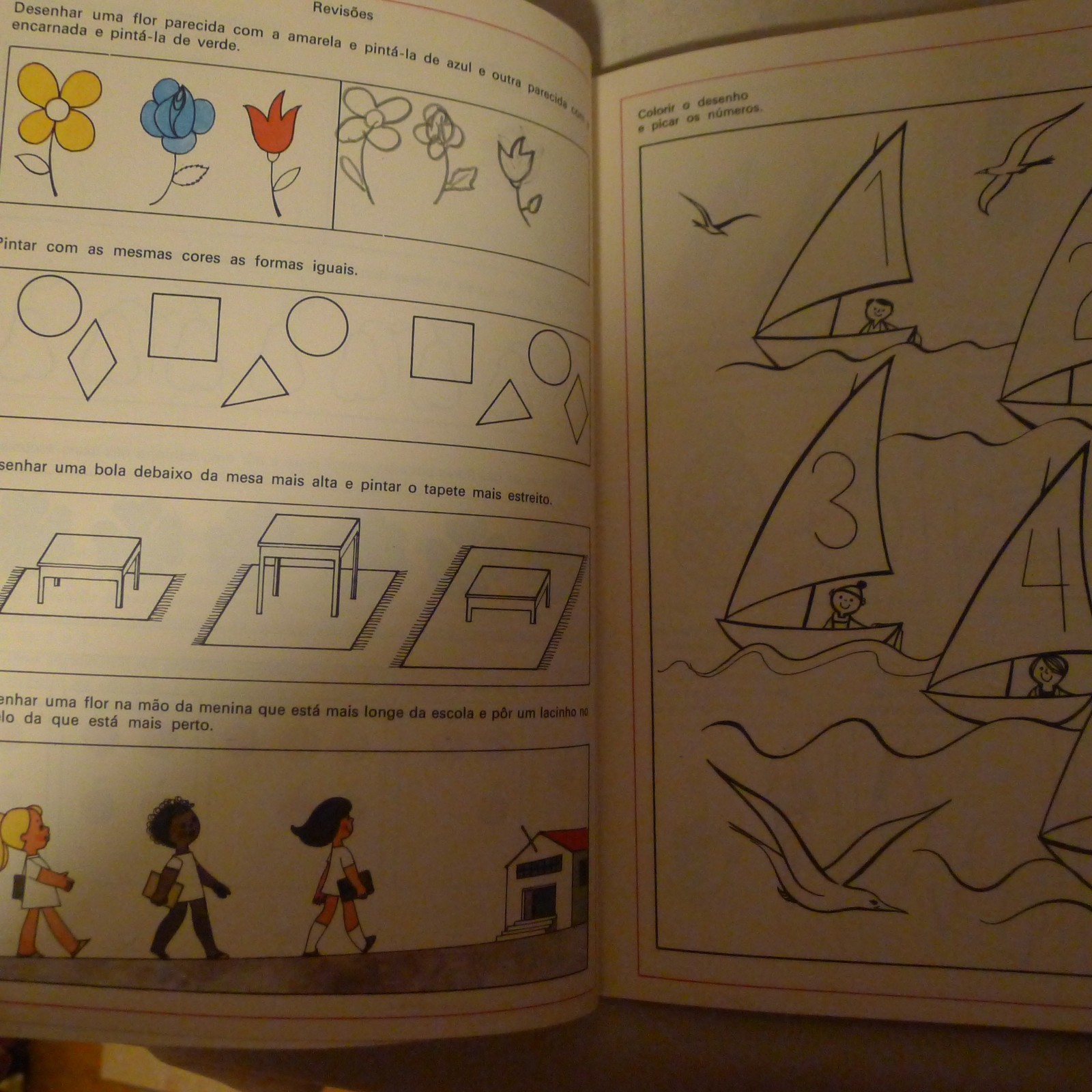 Jogar, Brincar e Aprender * Ensino Pre-Primario 2 (Portuguese) 32 pages 1973