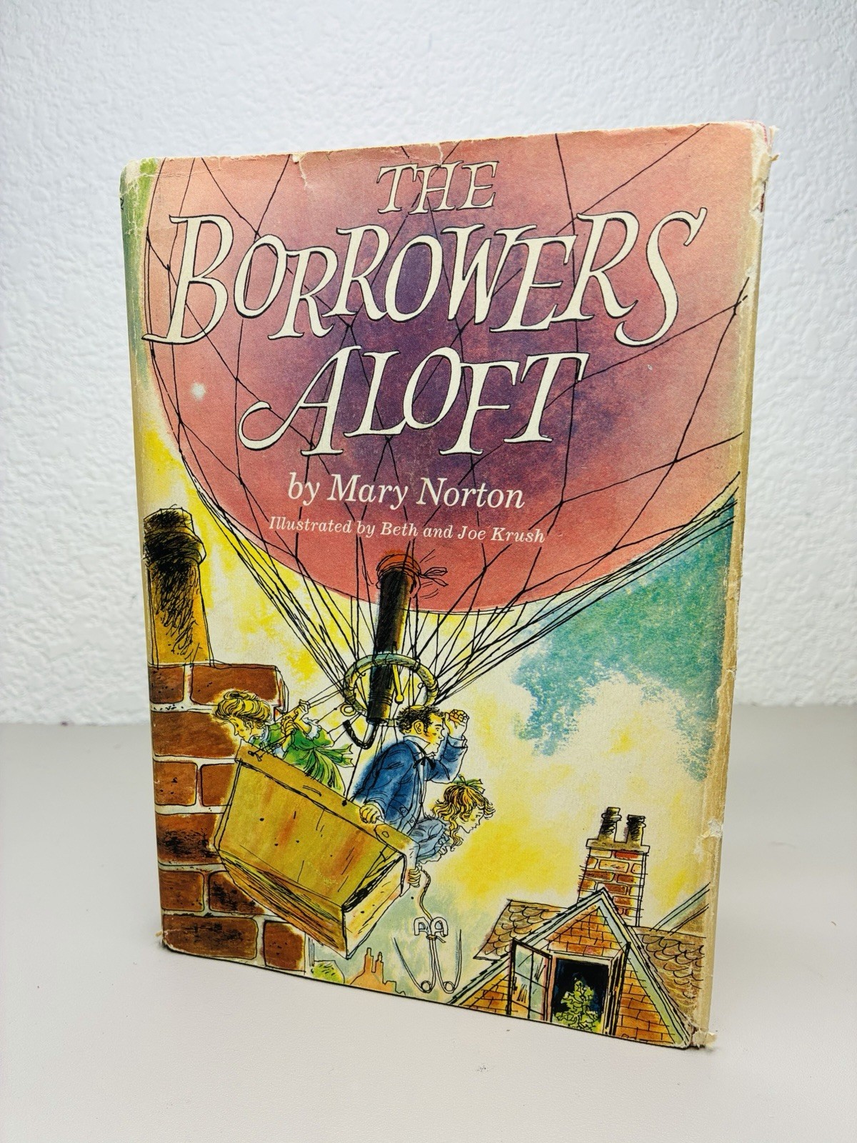 Mary Norton/ Borrowers Aloft/HBDJ/First Edition/Beth & Joe Krush