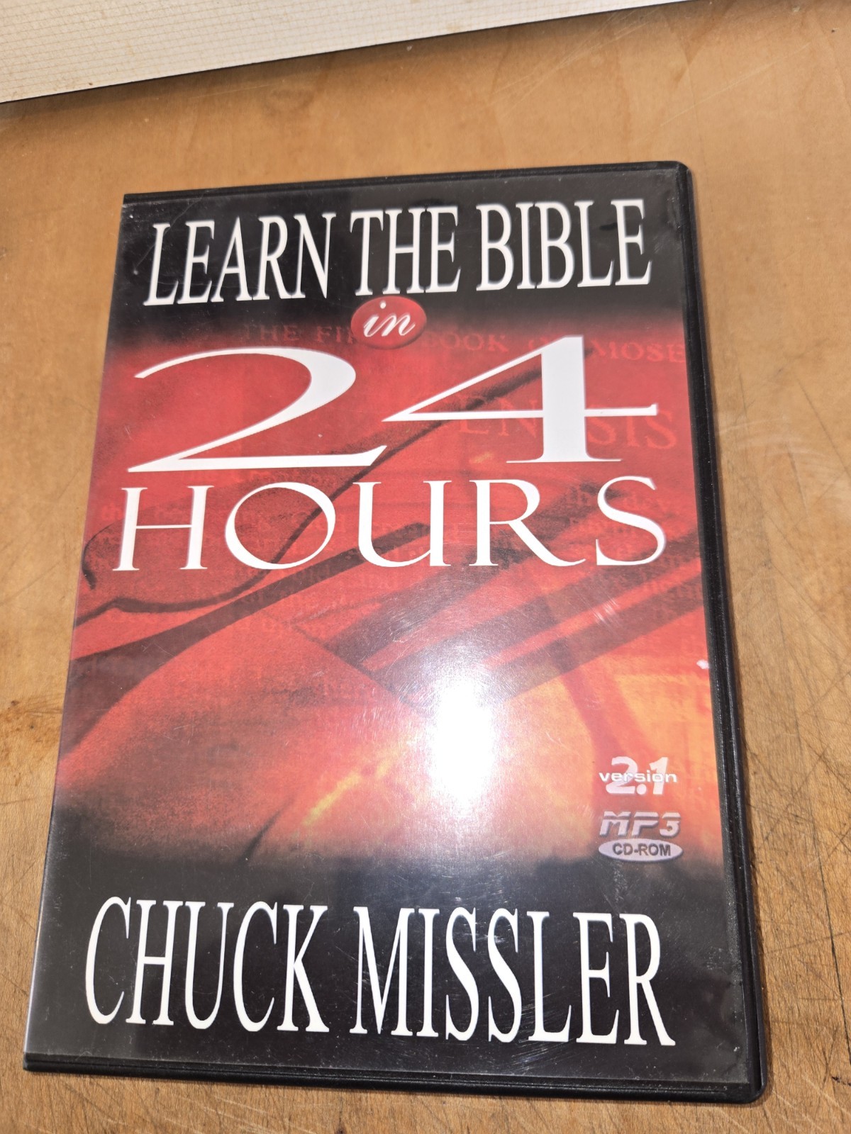 Learn the Bible in 24 Hours Chuck Missler (Version 2.1, MP3 CD-ROM) Bible Study