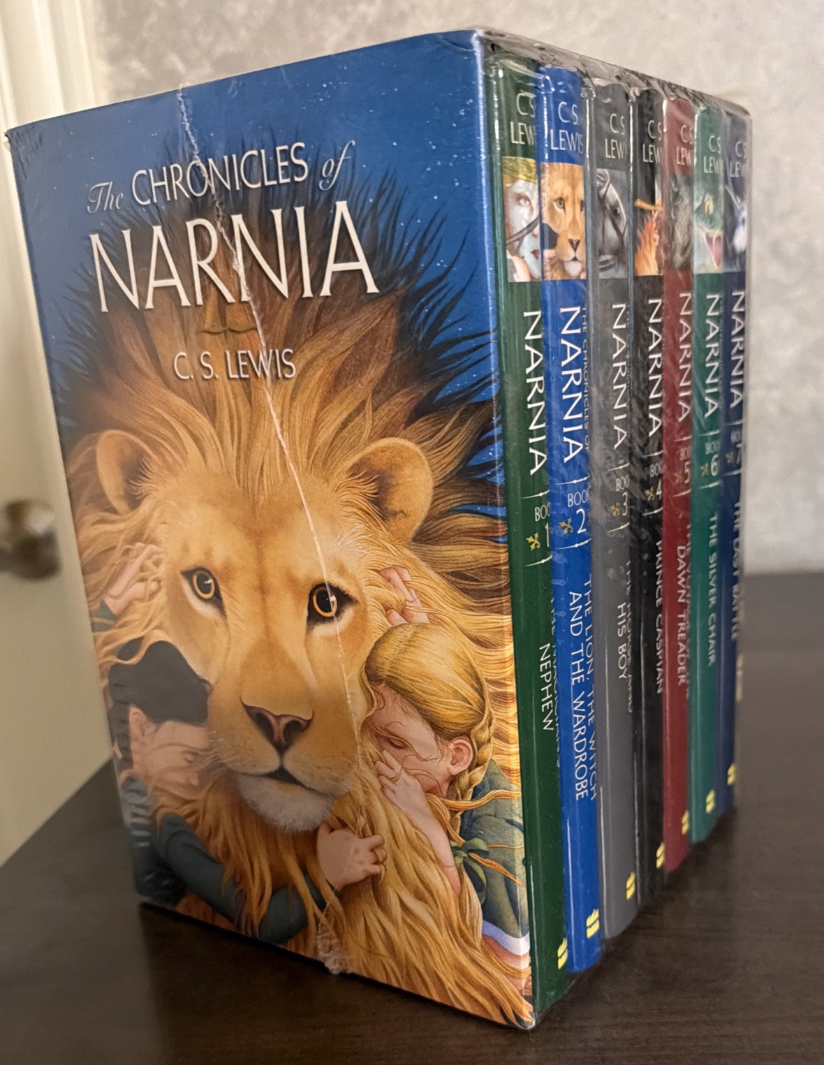 Chronicles of Narnia C.S. Lewis HC Box Set 1-7 – 2007 HarperCollins SEALED