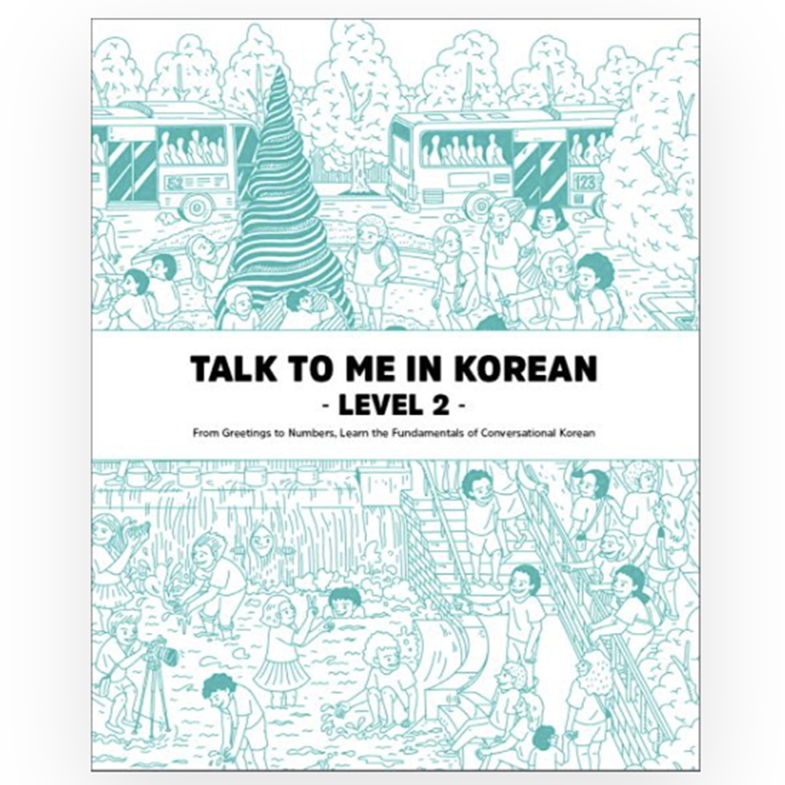 Talk To Me In Korean Language Grammar Learning Self-Study Set Level 1-10