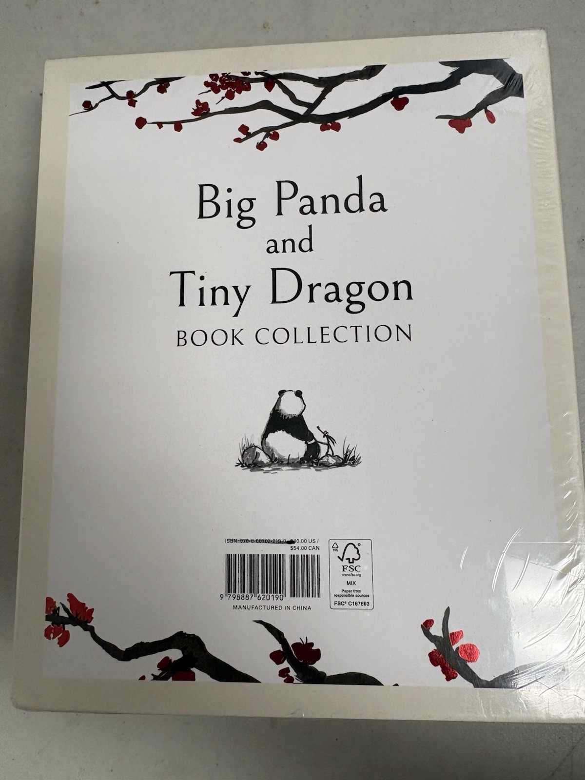 Big Panda and Tiny Dragon 2 Book Collection
