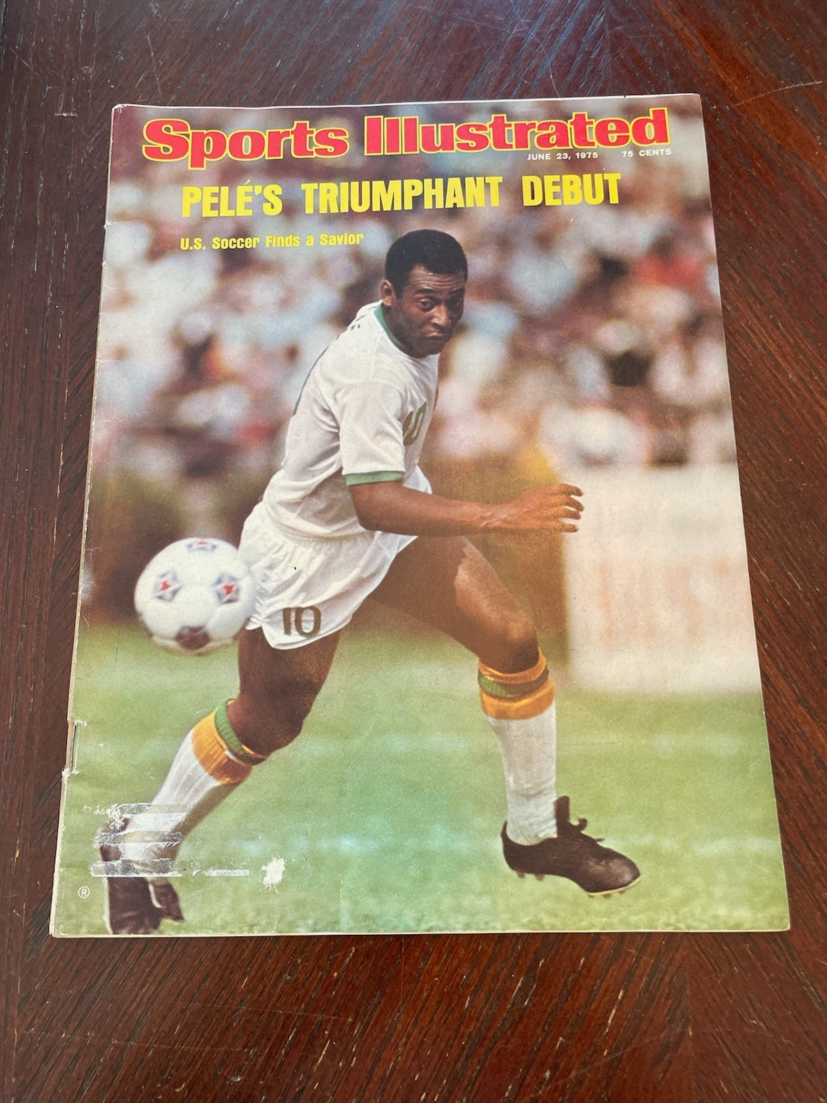PELE – Sports Illustrated Magazine/Cover – June 23, 1976 – VG