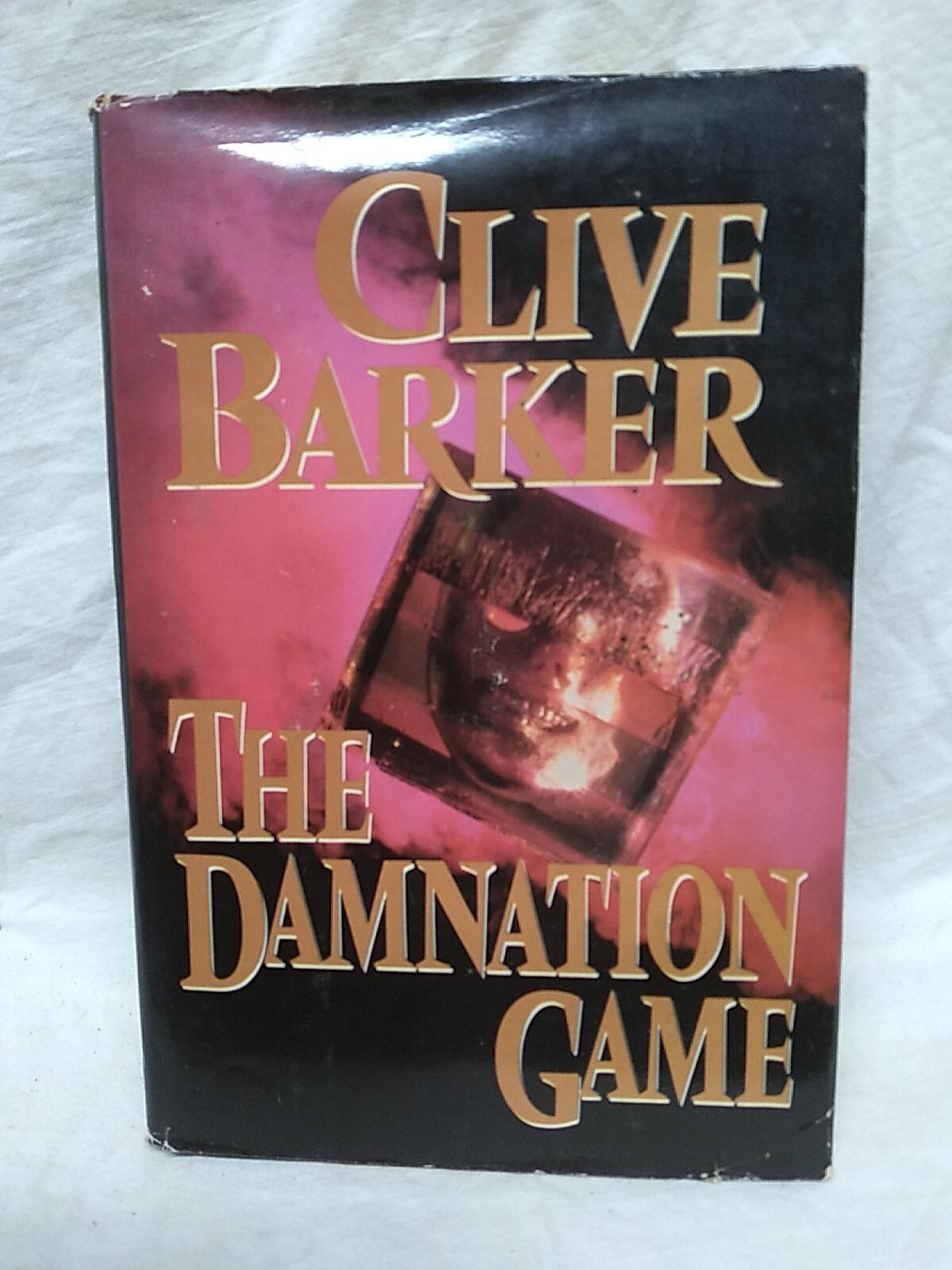 THE DAMNATION GAME by Clive Barker 1985 First Novel Edition 368 pages Ace/Putnam