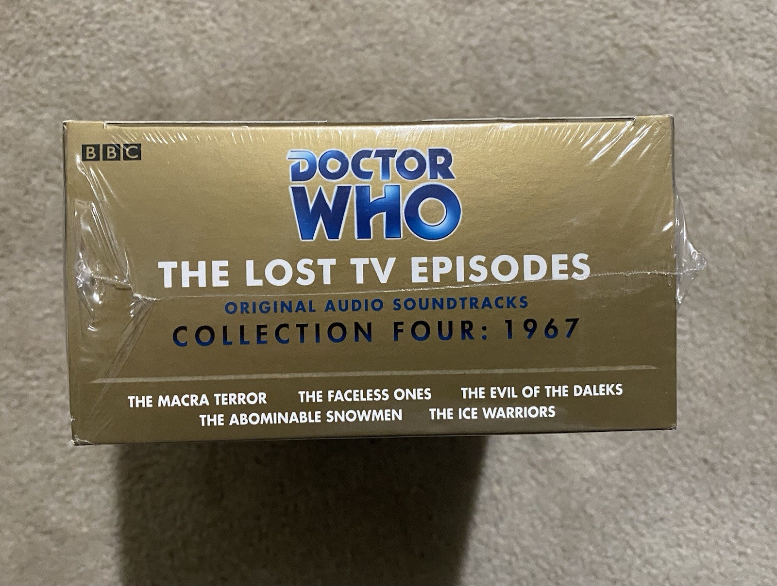 BBC AUDIOGO DOCTOR WHO THE LOST TV EPISODES 1967 COLLECTION FOUR 15 CD SET New!