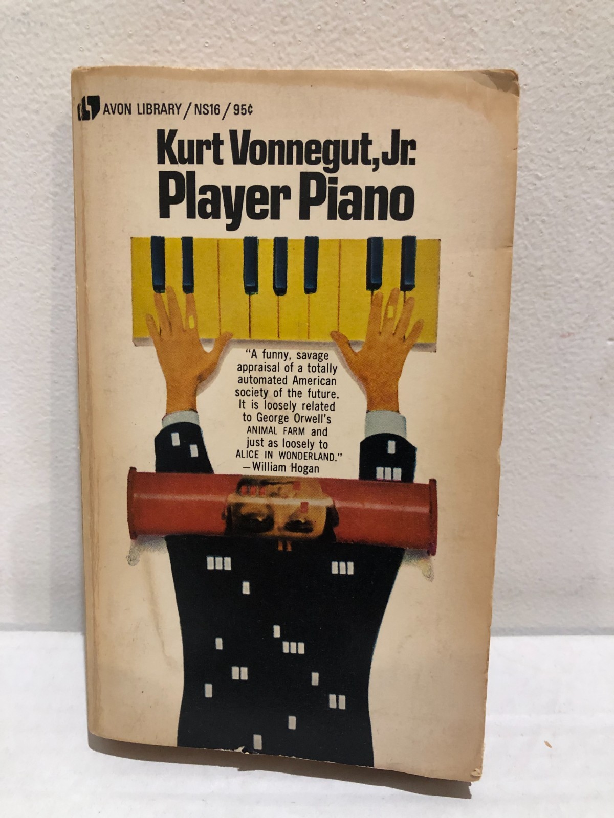 Player Piano – Kurt Vonnegut Jr. – Avon 1968 2nd Printing Vintage Paperback