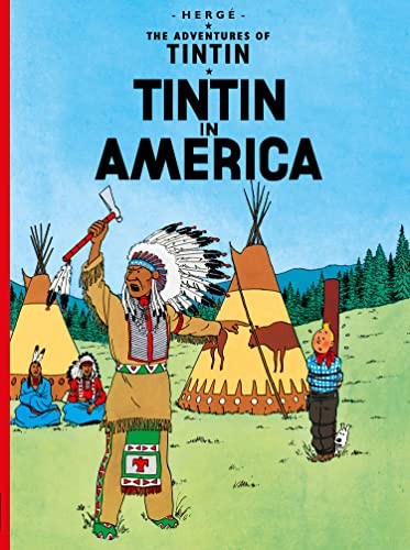 Tintin in america (the adventures of tintin) – paperback Hergé