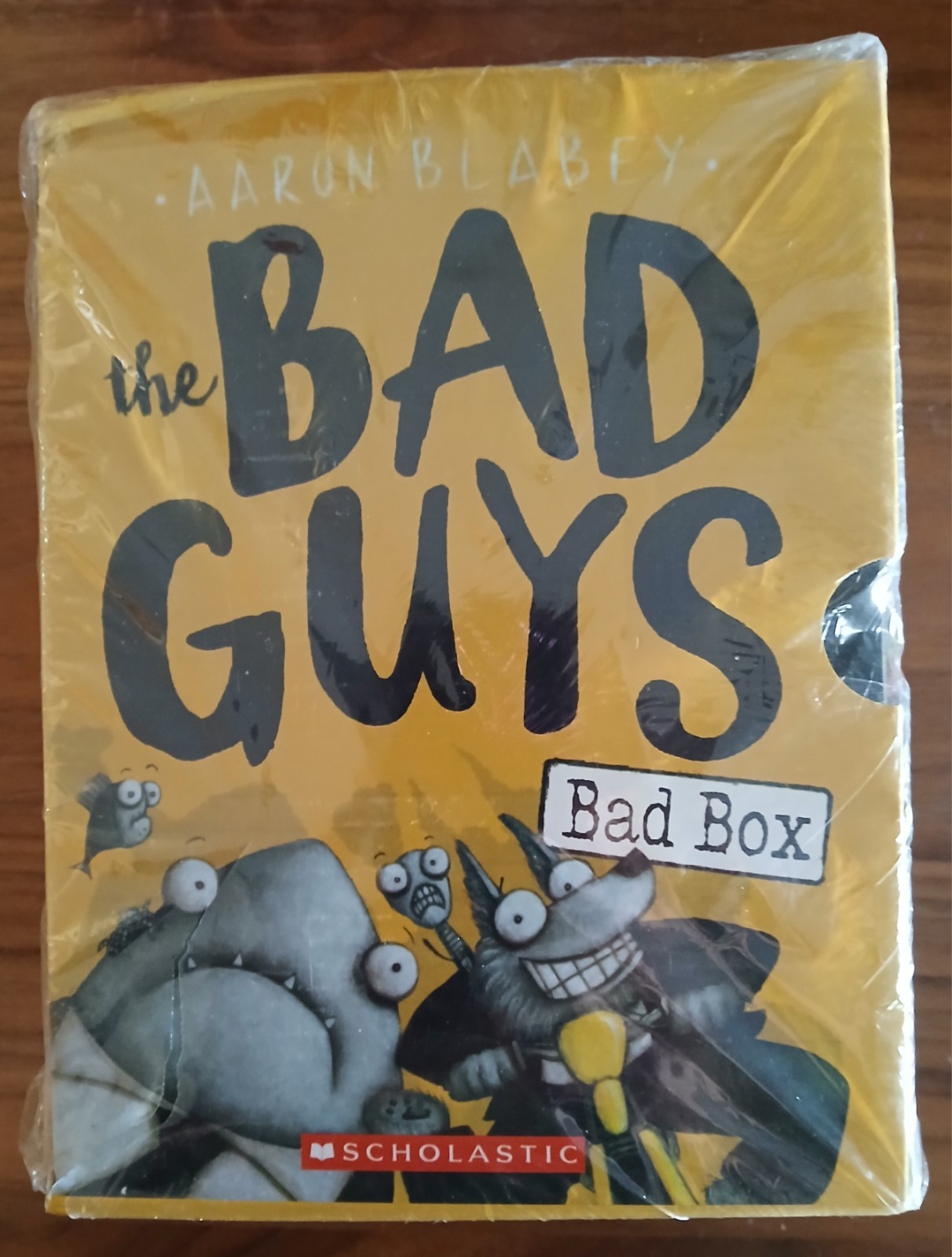 Aaron Blabey The Bad Guys Bad Box-Books-1-14-NEW IN ORIGINAL SHIPPING BOX
