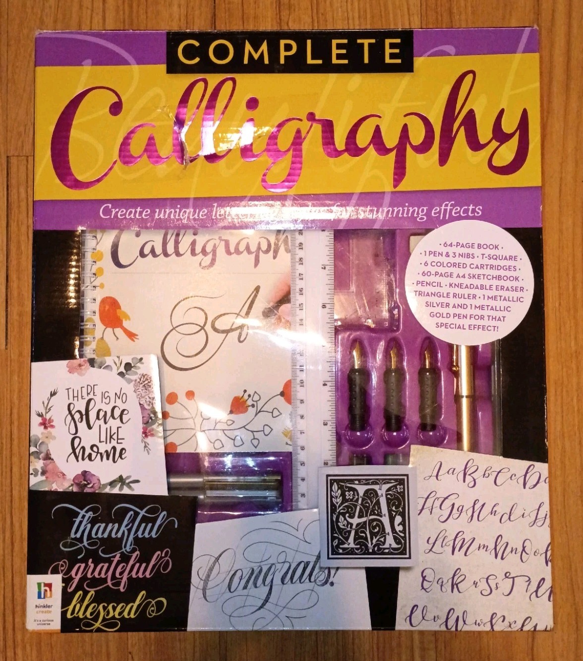 Hinkler Calligraphy Masterclass Art Kit, FAST SHIPPING