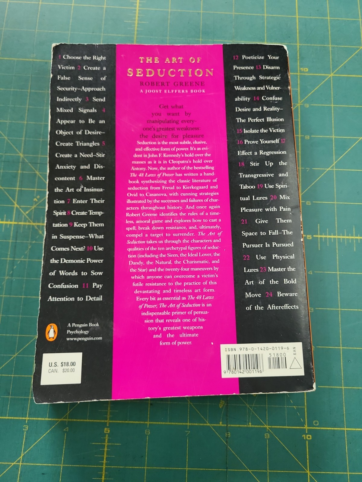 The Art of Seduction by Robert Greene (2003, Trade Paperback)