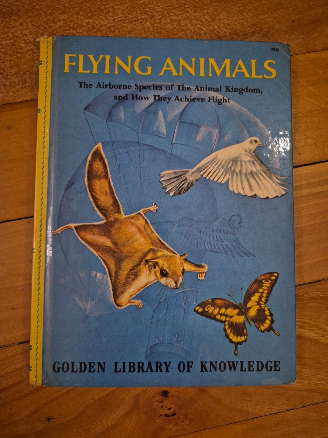 Flying Animals – Golden Library of Knowledge 1961 Hardcover Children’s Book