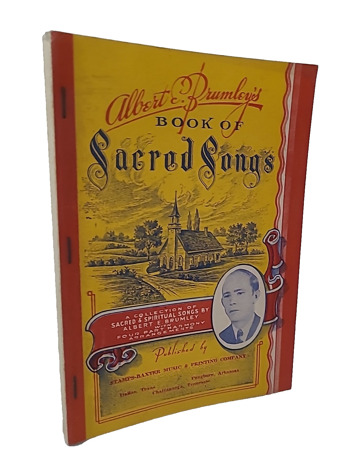 Albert E Brumley’s Book Of Sacred Songs 1944 Copyright Paperback Staple Bound