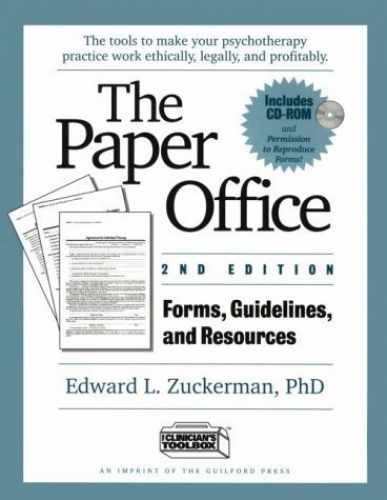 The Paper Office Second Edition: – Paperback, by Edward L. Zuckerman – Very Good