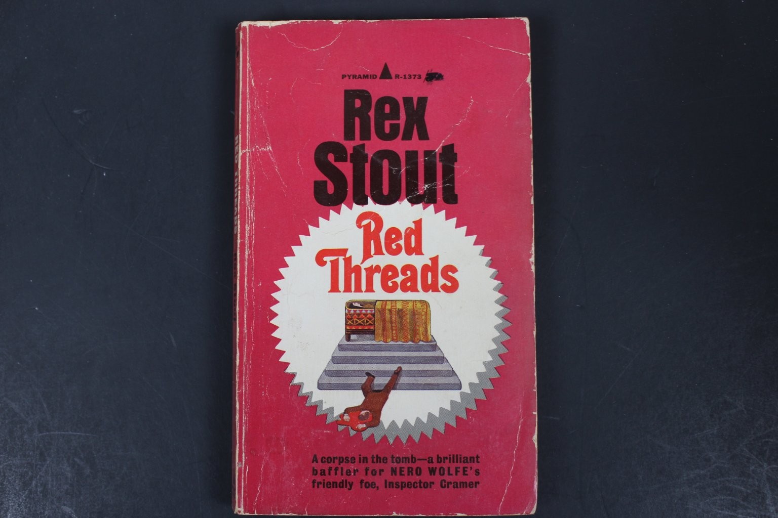 Red Threads Rex Stout 1967 Pyramid Books Mystery Crime Novel PB