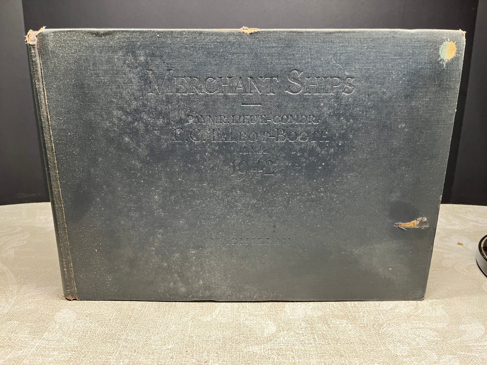 1942 Merchant Ships by E.C. Talbot-Booth Illustrated Macmillan