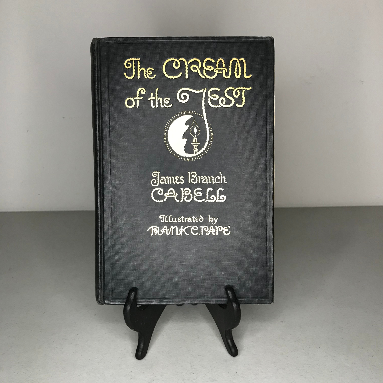 The Cream of the Jest 1927 1st Illus Ed James Branch Cabell Pape Gilt HC