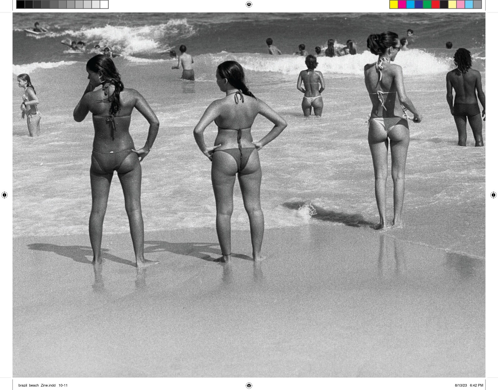 Stephen Shames – BRAZIL BEACH Zine – 28 pages – 5.5 x 8.5 inches