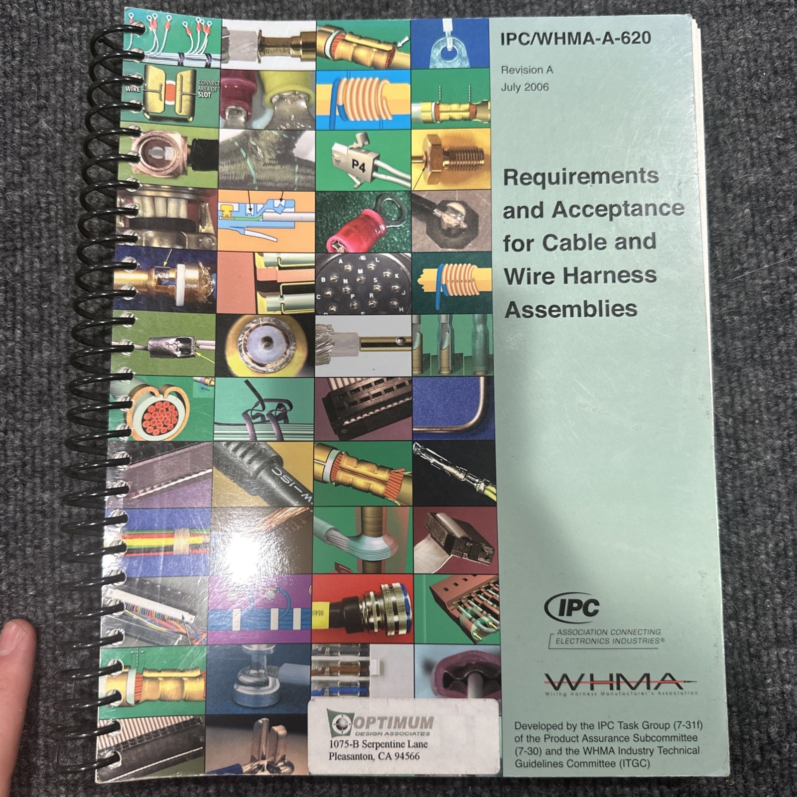 IPC/WHMA-A-620 Requirements and Acceptance for Cable and Wire Harness Assemblies