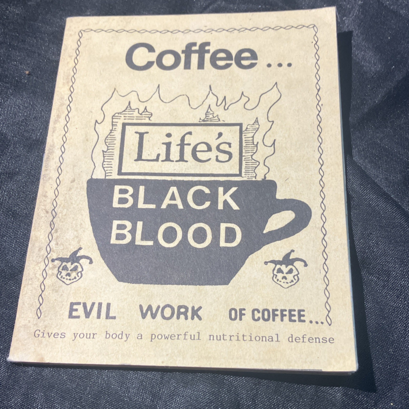 Coffee Brochure Pamphlet Simi Valley CA by Bishop, Farell, Franke