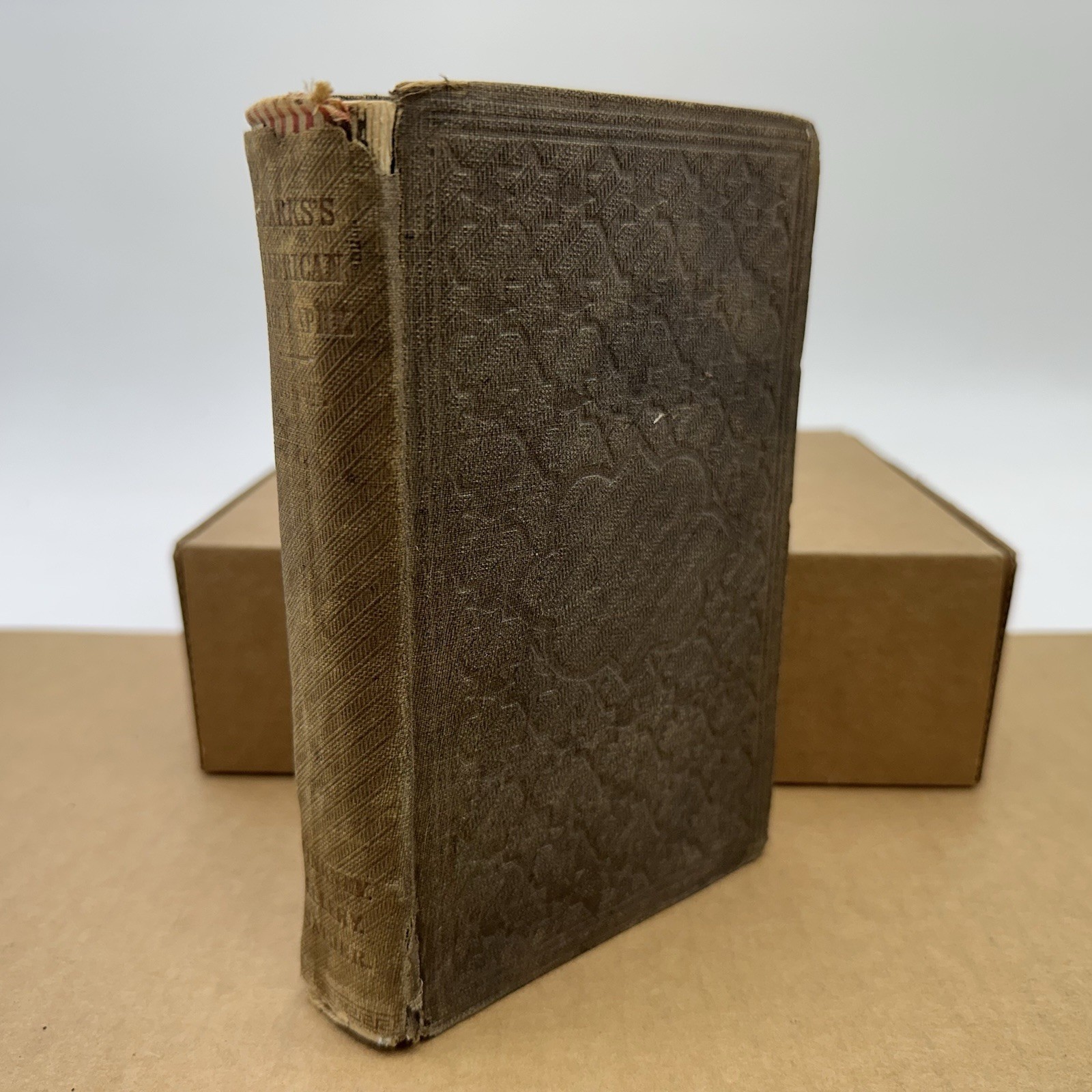 The Library of American Biography Vol. 1 by Jared Sparks 1860 Hardcover