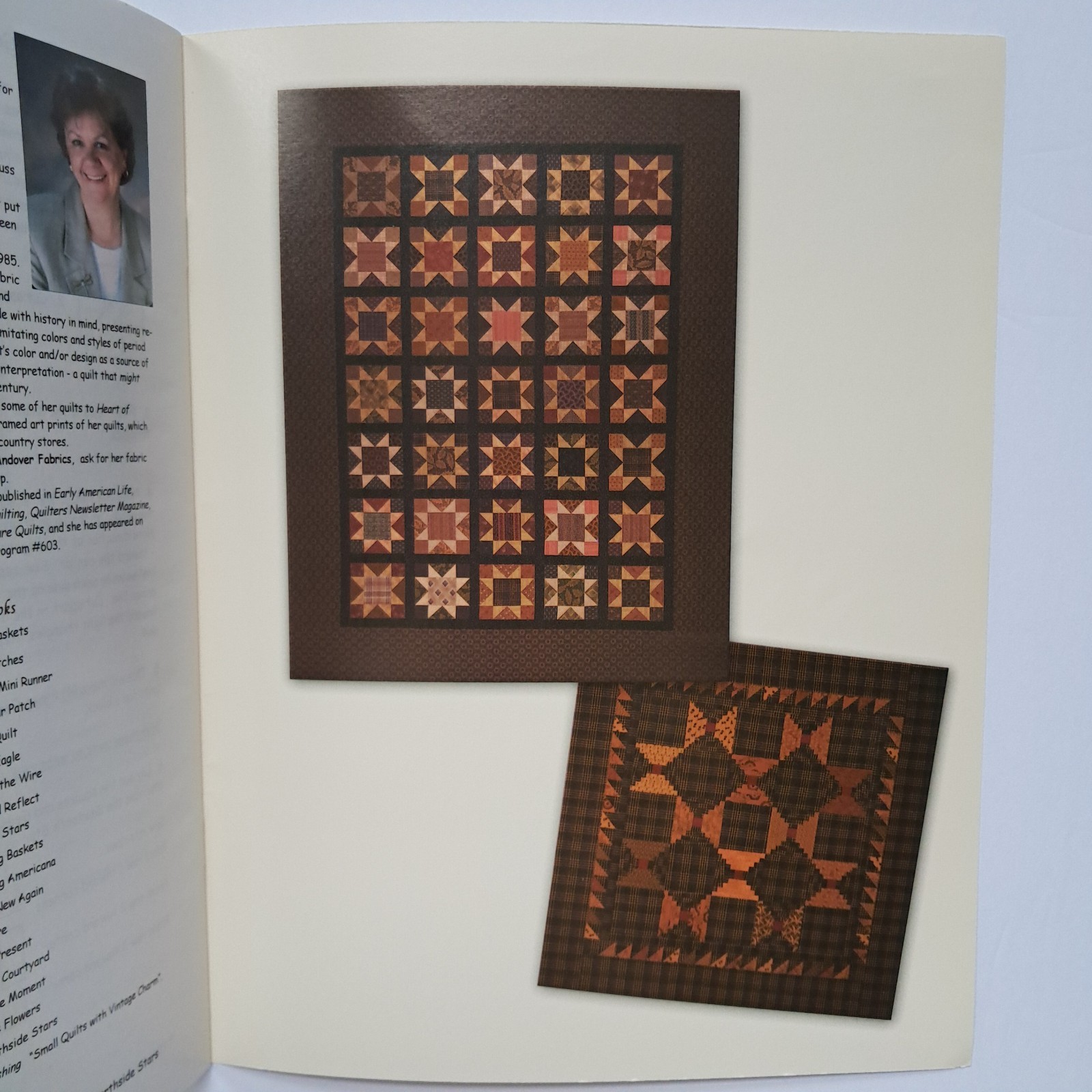 Traditions by Jo Morton Quilt Pattern Book Booklet Quilting Piecing Designs