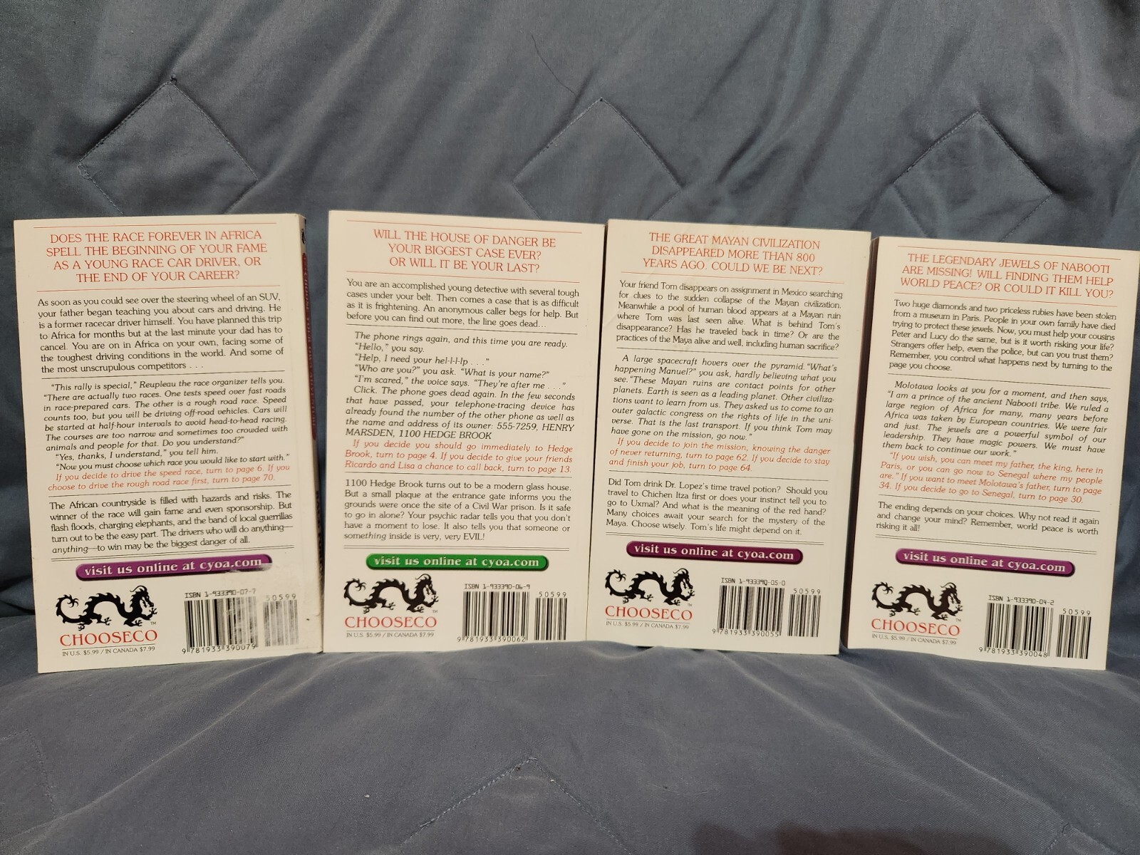CHOOSE YOUR OWN ADVENTURE Book LOT 11 CYOA 2005 Chooseco VTG RPG