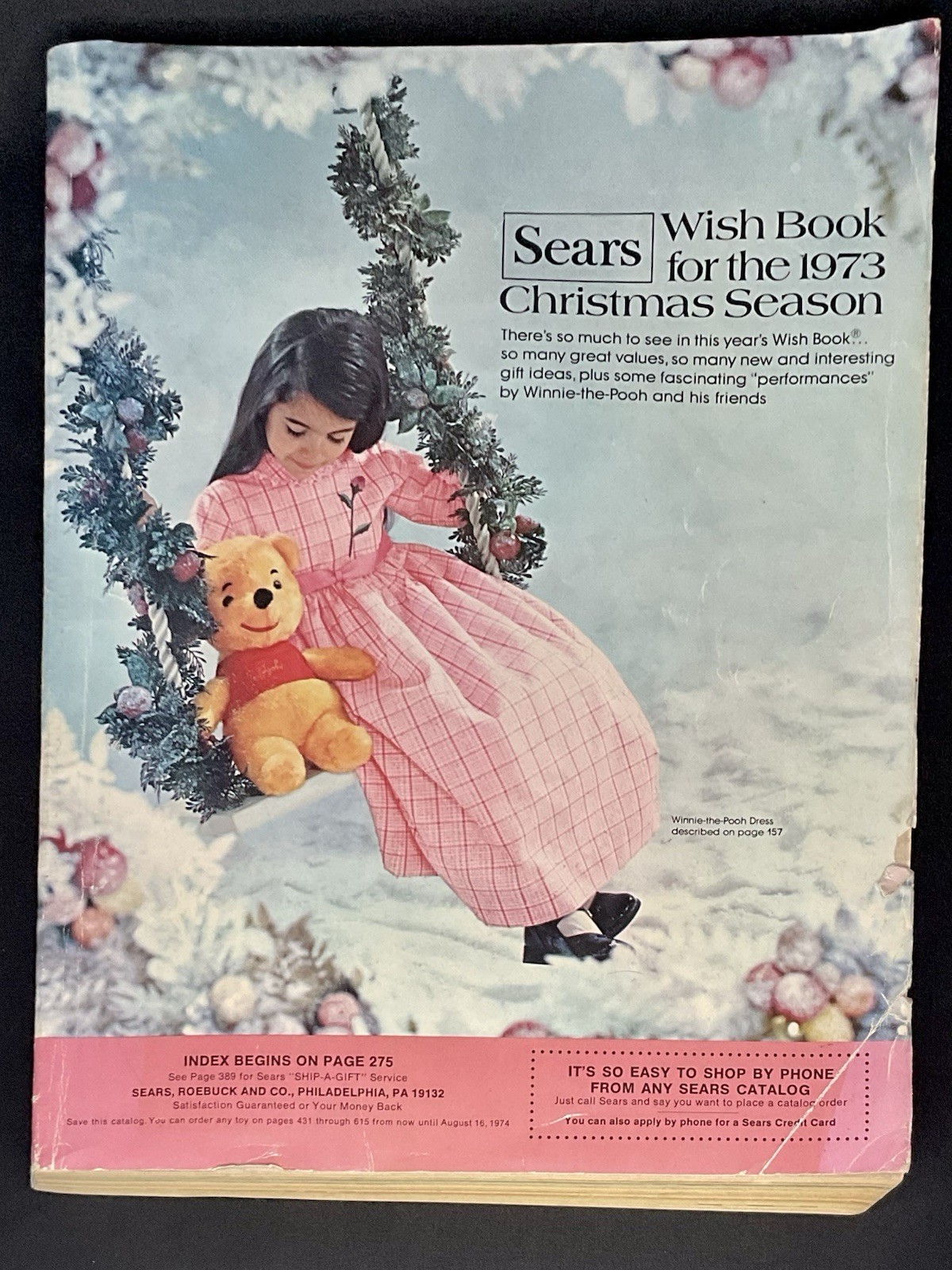 Sears Christmas Wish Book 1973 Catalog Holiday Season Toys Fashion Philadelphia