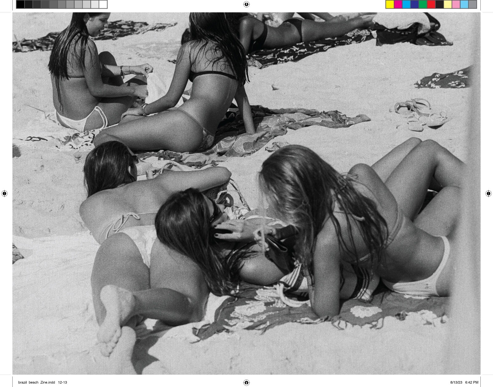 Stephen Shames – BRAZIL BEACH Zine – 28 pages – 5.5 x 8.5 inches