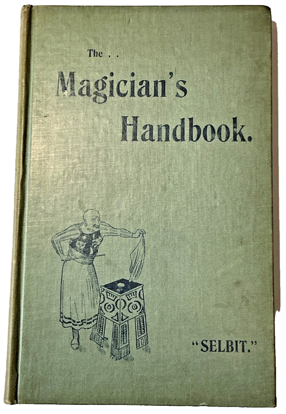 Magician Magic Handbook Selbit 1901 Hardcover illustrated Black Art scarce