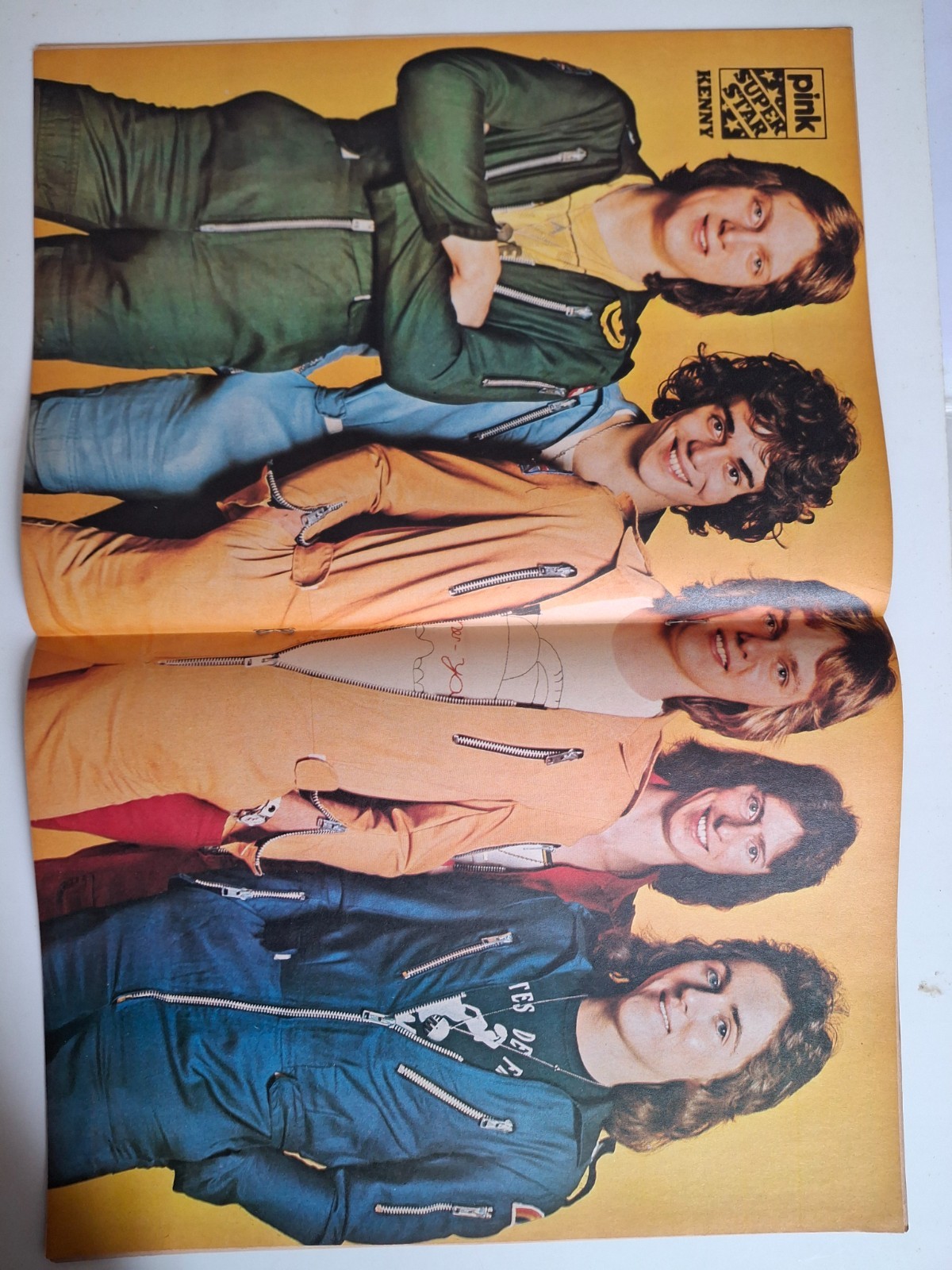 Pink Magazine, issue 163 May 8 1976 Kenny Poster Lovely Condition